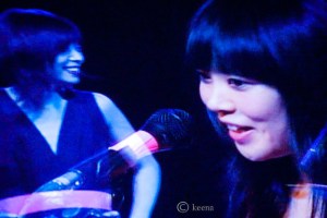 Miho Hatori Yuka Honda at Brooklyn Bowl photo by Keena Gonzalez