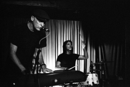 Goldenboy and Bryan Bos at Silverlake Lounge image by Keena Gonzalez